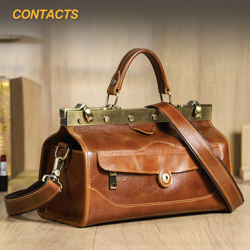 Luxury Bags Leather - Damska torebka ze skóry naturalnej bydlęcej