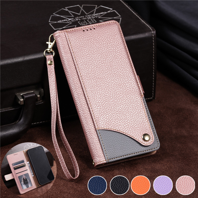 Luxury Bags Kl - Luksusowe skórzane etui-portfel na Xiaomi Redmi